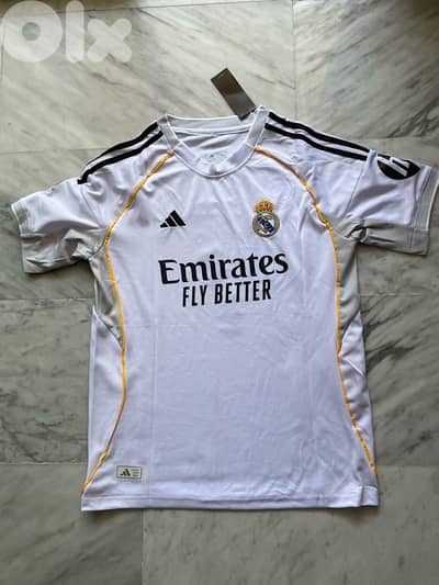 football kit Vini jr 7 Real madrid home kit 25/26.