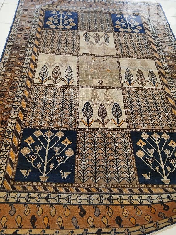 سجادة اصيلة قديمة قياس 210×150 للبيع 225$ 5