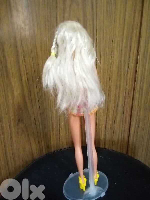 TROPICAL SPLASH Barbie Mattel 1994 vintage wearing+Shoes Great doll=35 4