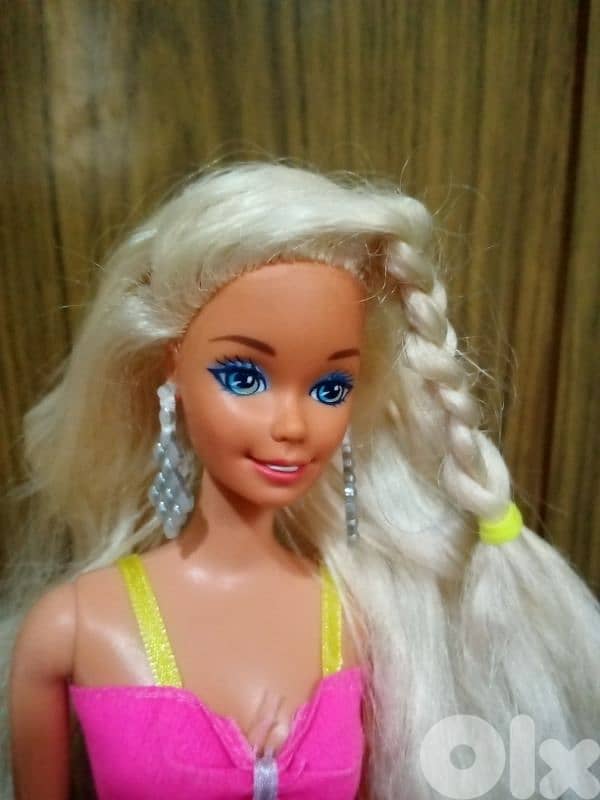 TROPICAL SPLASH Barbie Mattel 1994 vintage wearing+Shoes Great doll=35 2