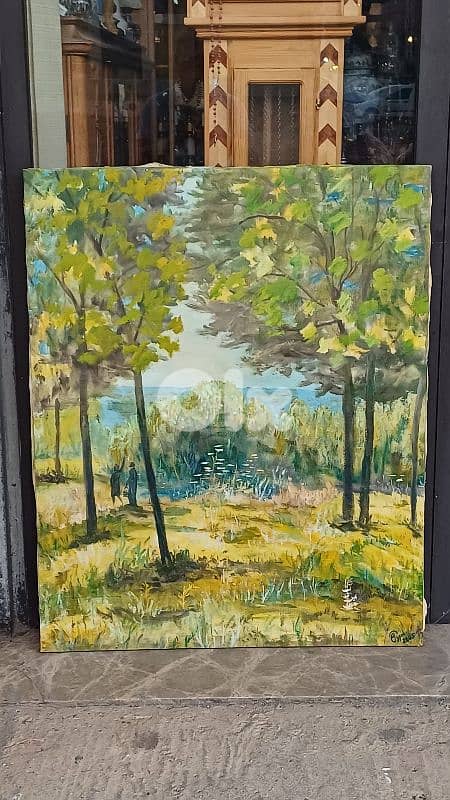 لوحة رسم زيتي روسيّة 0