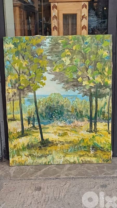 لوحة رسم زيتي روسيّة 1