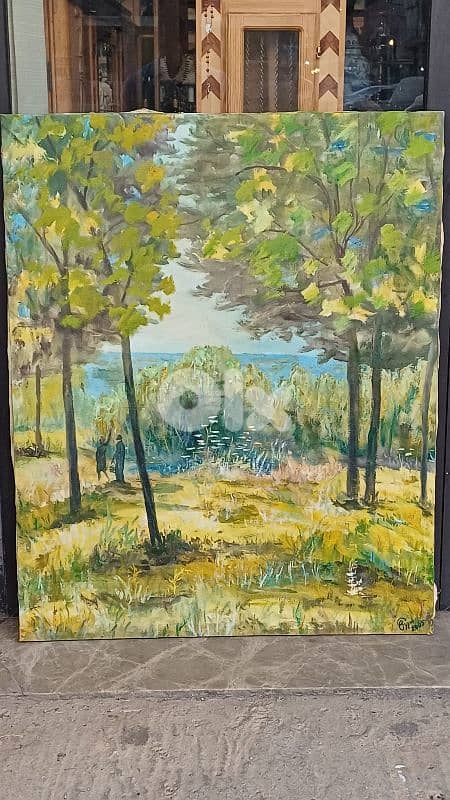 لوحة رسم زيتي روسيّة 6