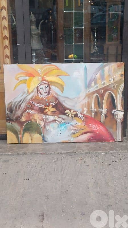 لوحة رسم زيتي روسيّة 1