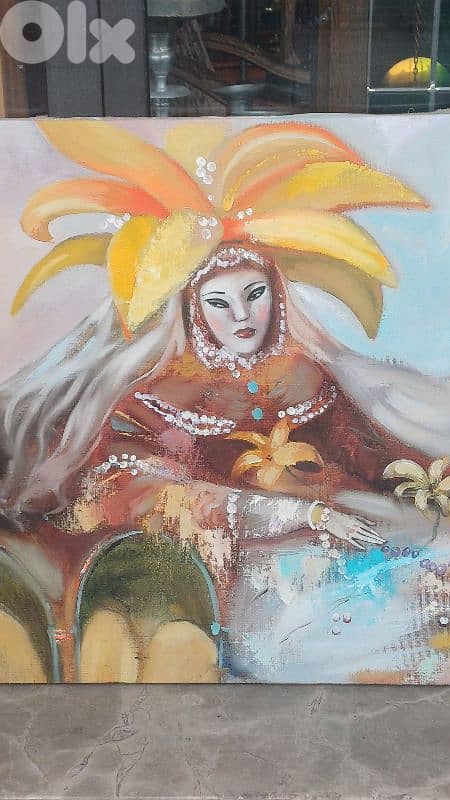 لوحة رسم زيتي روسيّة 3