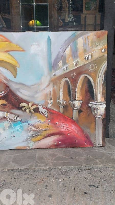 لوحة رسم زيتي روسيّة 4