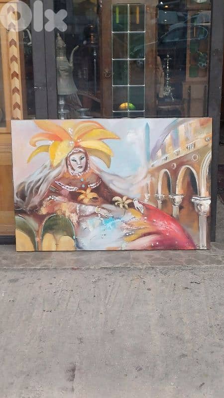 لوحة رسم زيتي روسيّة 6