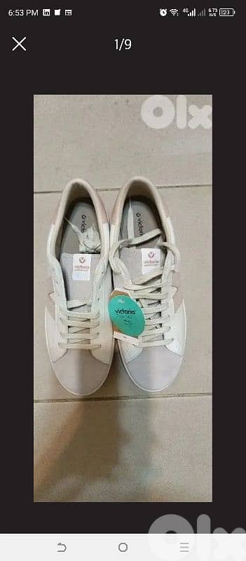 victoria shoes. made in spain. brand new 0