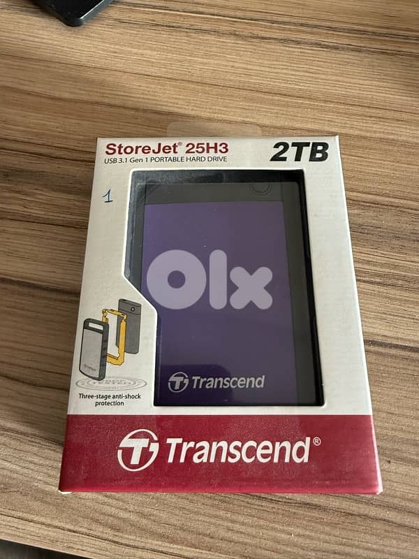 2Tb HDD transcend 0