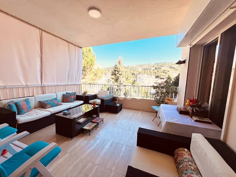 Baabdat Chalimar Select Area Charming Sunny Great View in Pine Forest 0