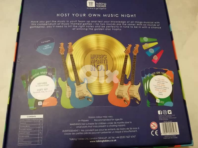 Host your own music night board game 4