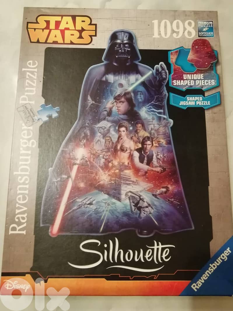 Ravensburger Star Wars puzzle 1000 pcs open box sealed puzzle bag 0