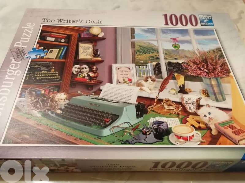 Writers desk Ravensberger puzzle 1000 pcs 0