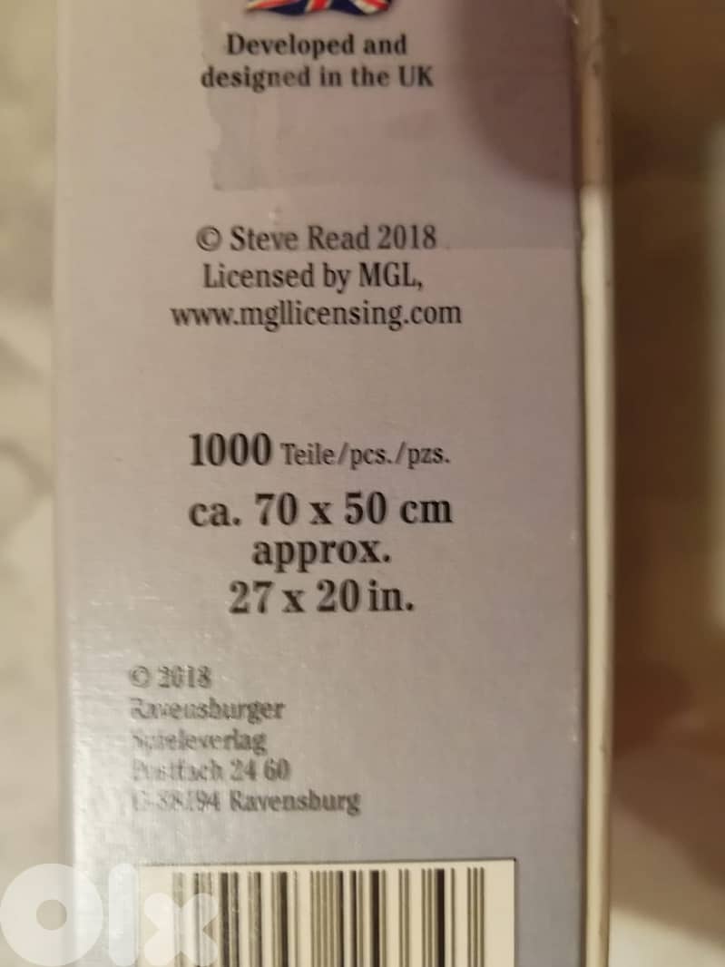 Writers desk Ravensberger puzzle 1000 pcs 2