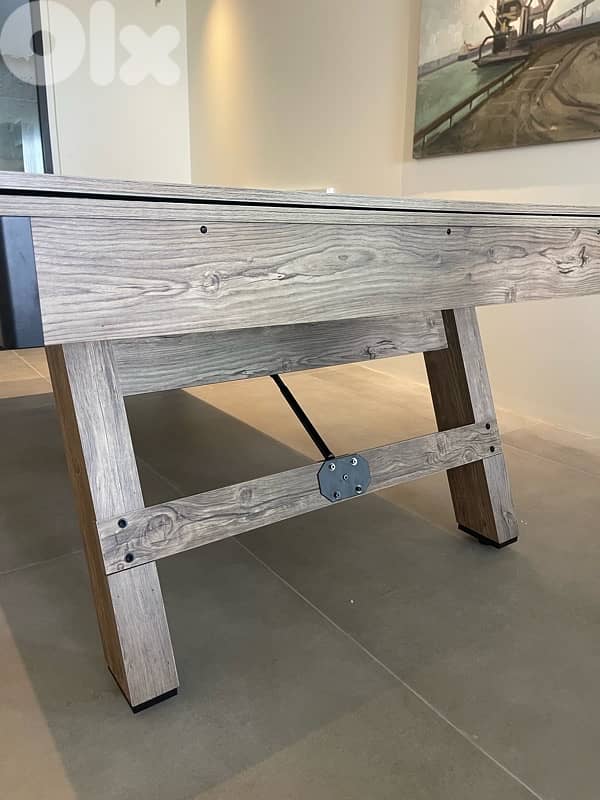 3-in-1 Billiard, Table Tennis, and Dining Table 4