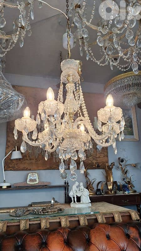 original crystal czech chandelier 1