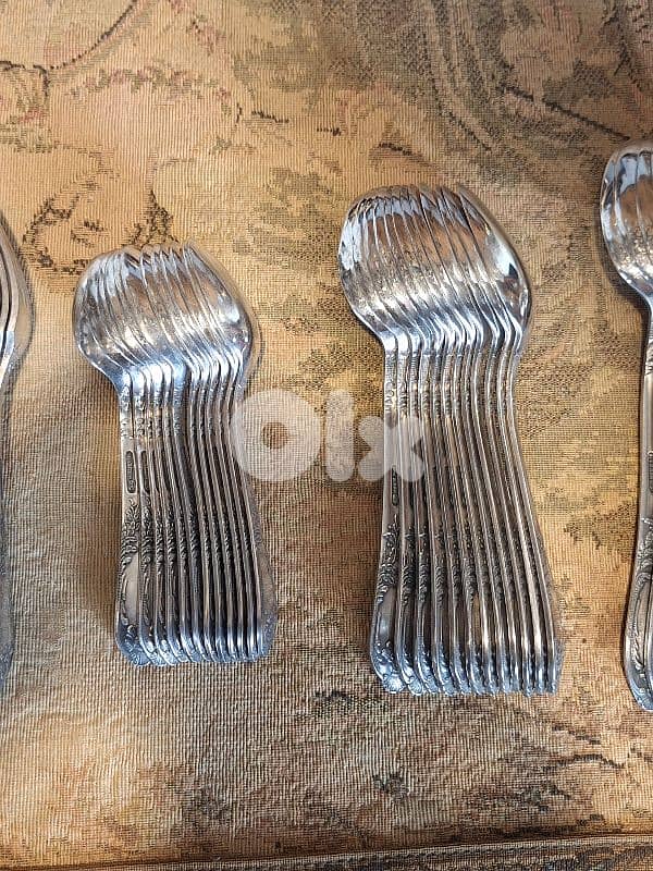 full set russian cutlery 84 pieces 3