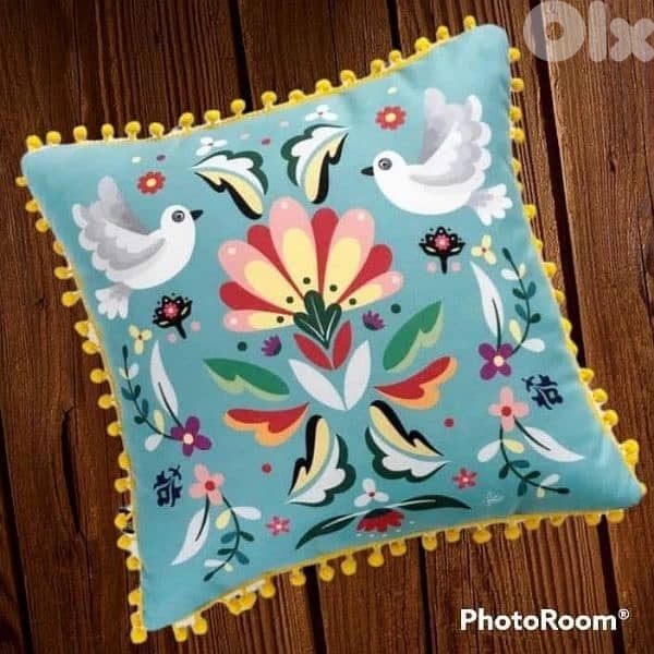 Pouf, Runners, Cushions ,Tablecloth, wall hanging handmade 18