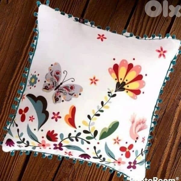 Pouf, Runners, Cushions ,Tablecloth, wall hanging handmade 19