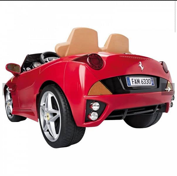 Car ride on Ferrari 3