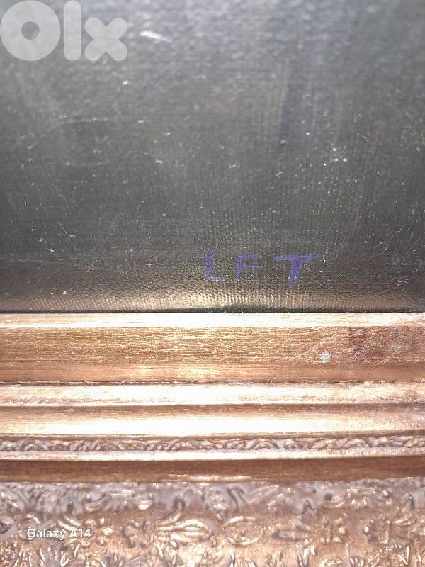 لوحة زيتية رسم ريشة انكليزية 2