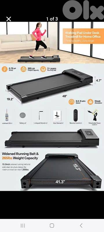 foldable treadmill 3