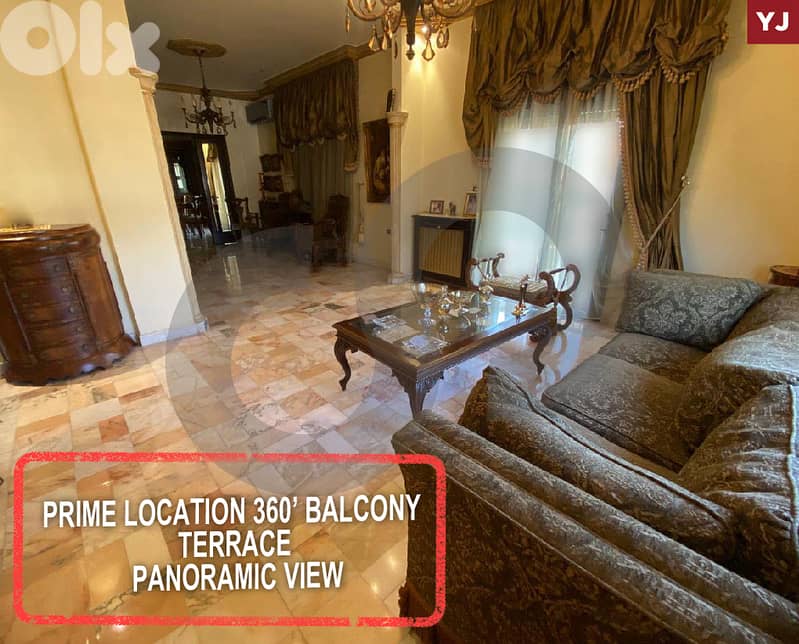 fully decorated 490 sqm apartment -huge terrace in kaskas REF#YJ124331 0