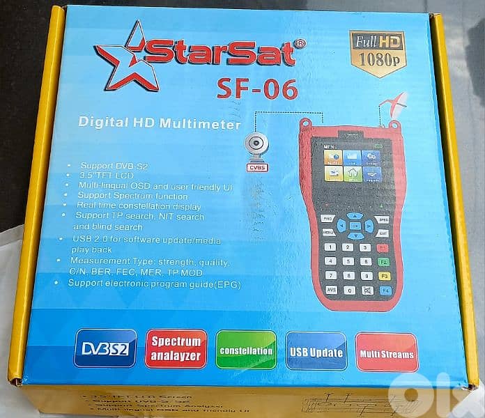 starsat satellite finder مكنة لبرمجة وتعيير صحن الستلايت والكاميرات 0