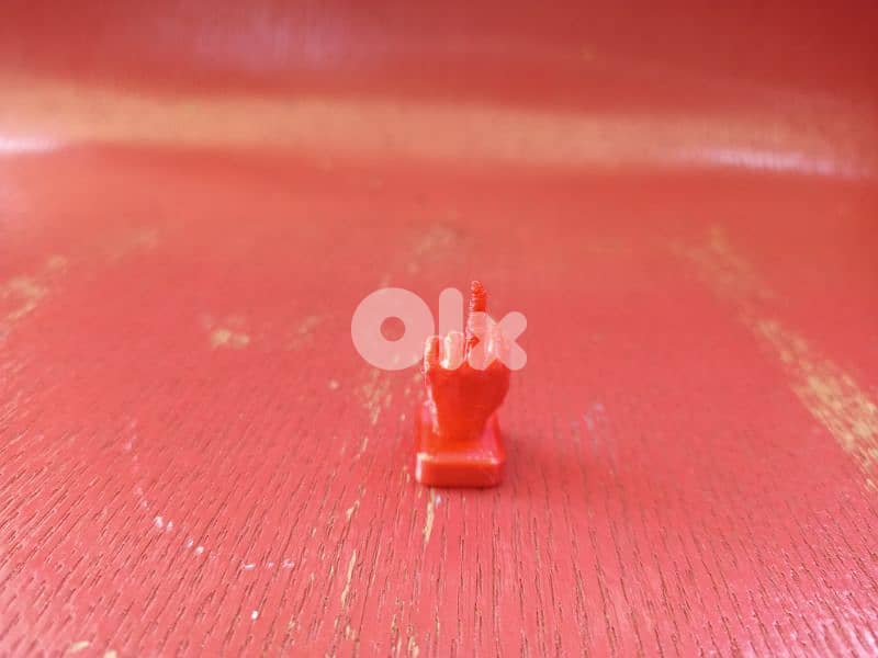 3d printed middle finger 0