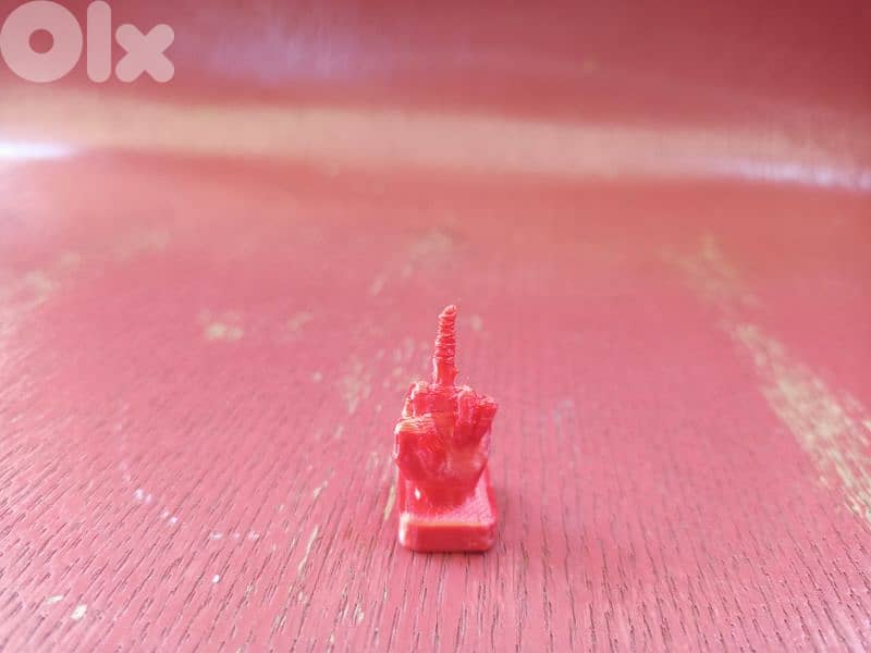 3d printed middle finger 1
