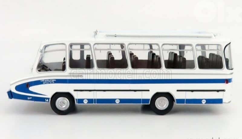 Berliet Autobus 1965 diecast car model 1;43. 1