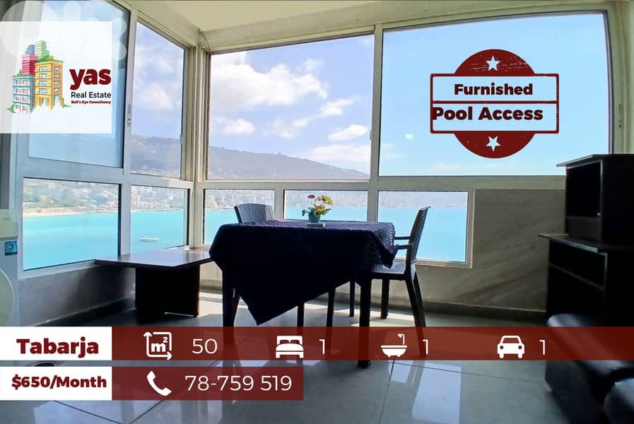 Tabarja 50m2 | Furnished Chalet | Rent | Prime Location | YV 0