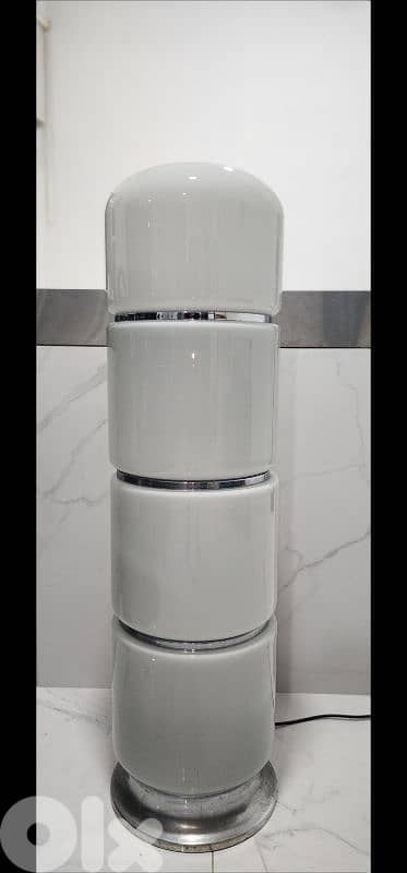 Very rare Vintage Cylindric Floor Lamp Design by Carlo Nason 4000$ 1