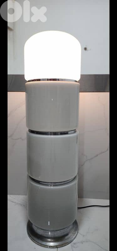 Very rare Vintage Cylindric Floor Lamp Design by Carlo Nason 4000$ 2