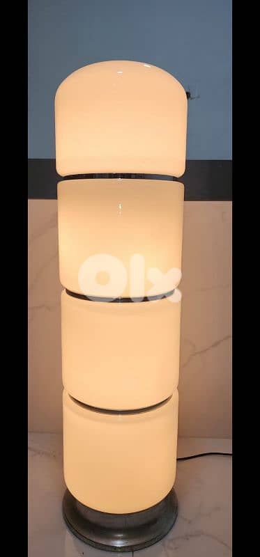 Very rare Vintage Cylindric Floor Lamp Design by Carlo Nason 4000$ 3