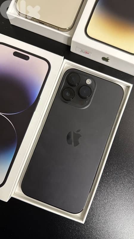 iphone 14 pro max 512G black finish 0