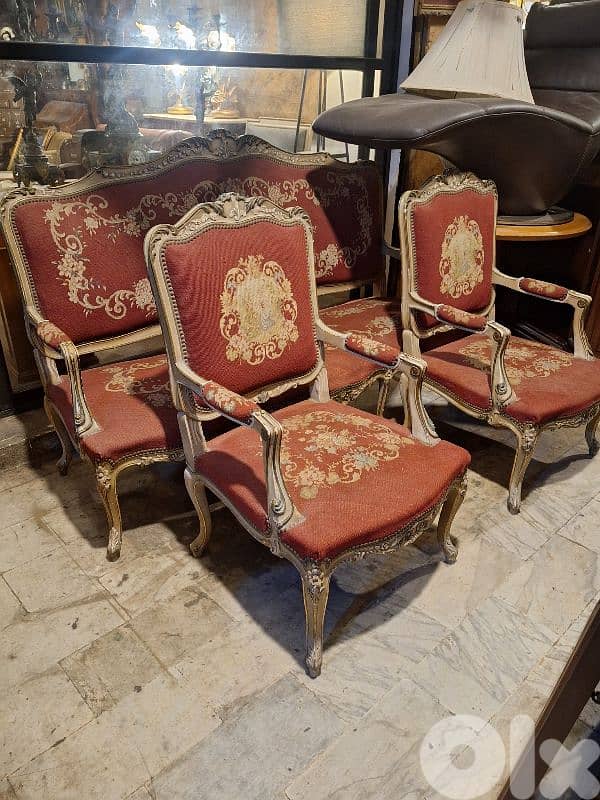handmade aubisson 3 pieces salon 0