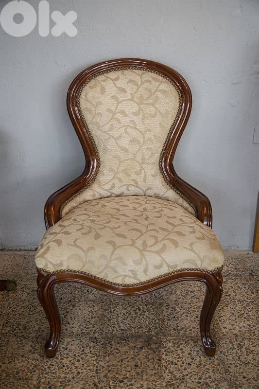 pair of louis philippe french chairs 2