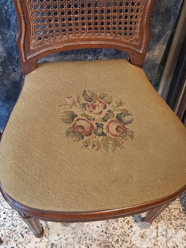 pair of aubisson chairs 1