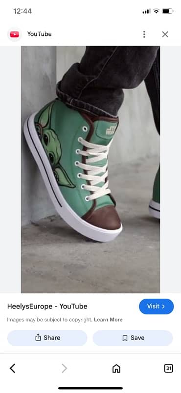 Star Wars heelys wheeled sneakers 1