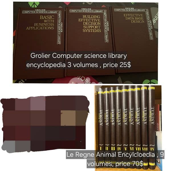 original arabic encyclopedias for sale, different categories 0