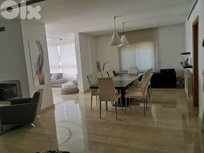broummana fully furnished apartment 240 sqm for rent, sea view #4310