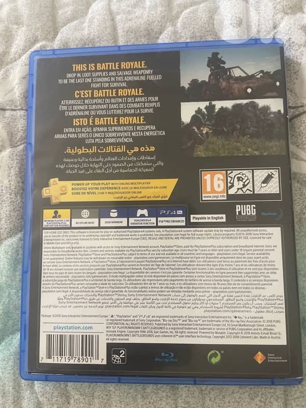 Pubg CD for PS4! 1