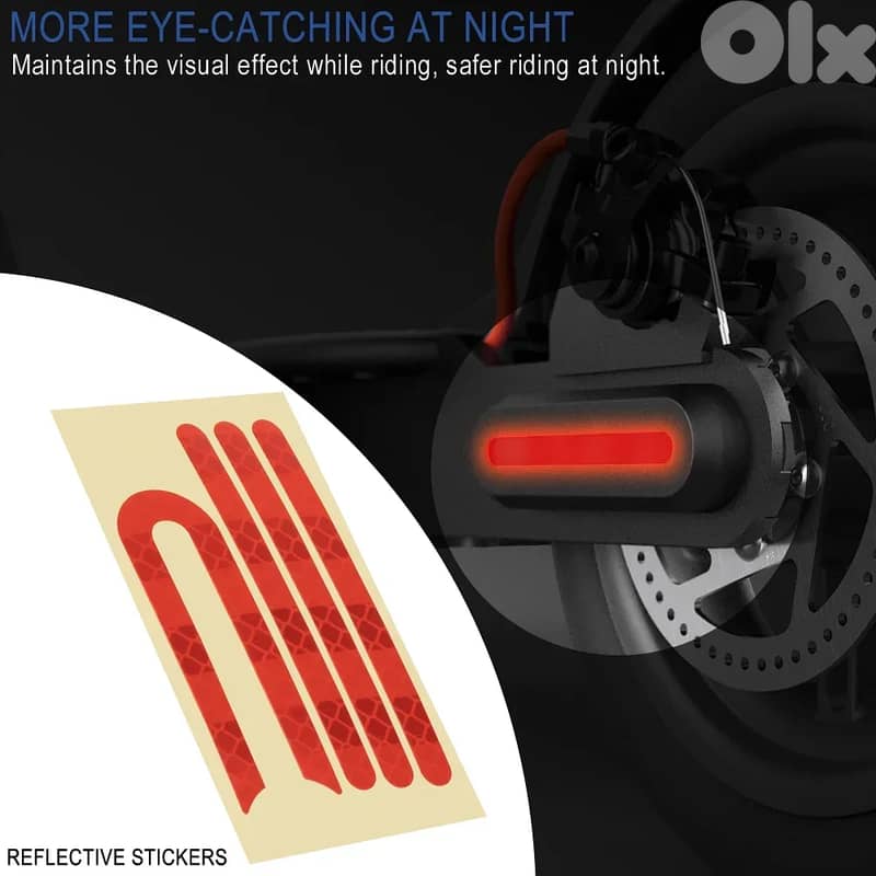 Electric Scooter Wheel Cover Protect Shell Sticker For M365 Front Rear 1