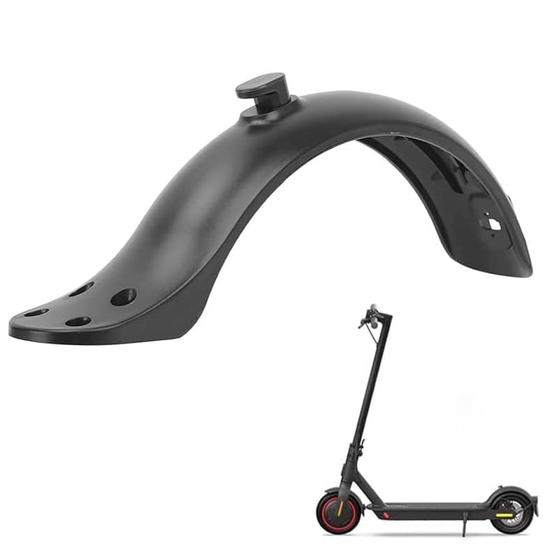 Electric Scooter Rear Mudguard Black Fenders Bracket Scooter Parts 4