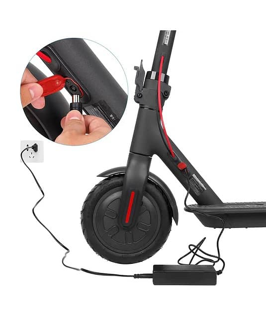 Electric Scooter Power Adapter 42V-2A Compatible with M365 Spare Parts 0