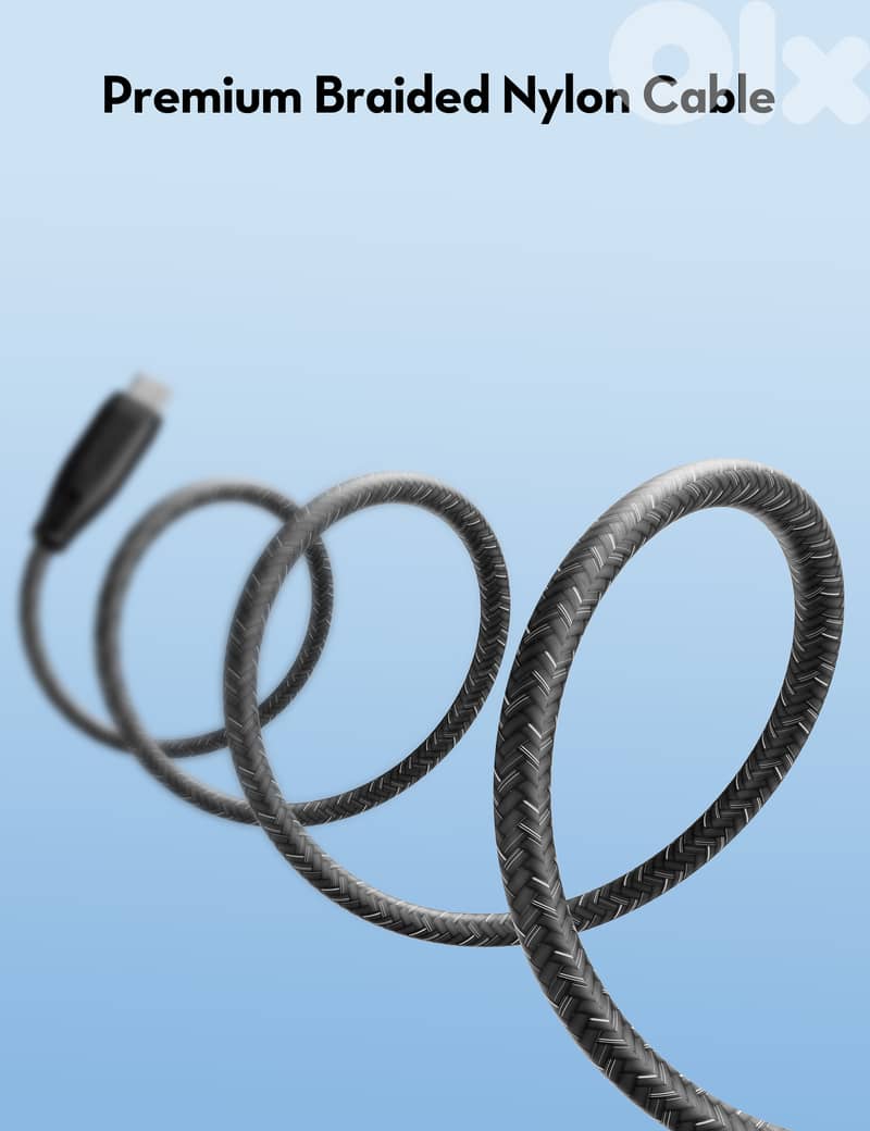 RAVPower USB C to USB C | 1.5M | 100W | Braided 6