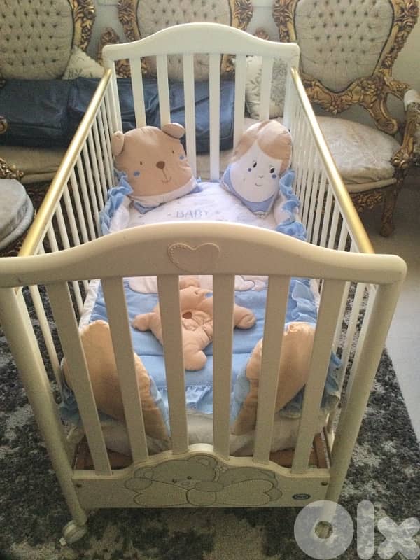 baby bed and mattress made in italy 5