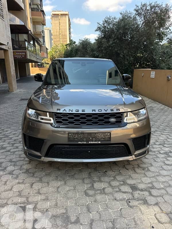 Range Rover Sport V8 supercharged 2018 gray on black (clean carfax) 0