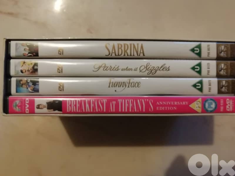 Audrey Hepburn DVDs box set 4 movies 3